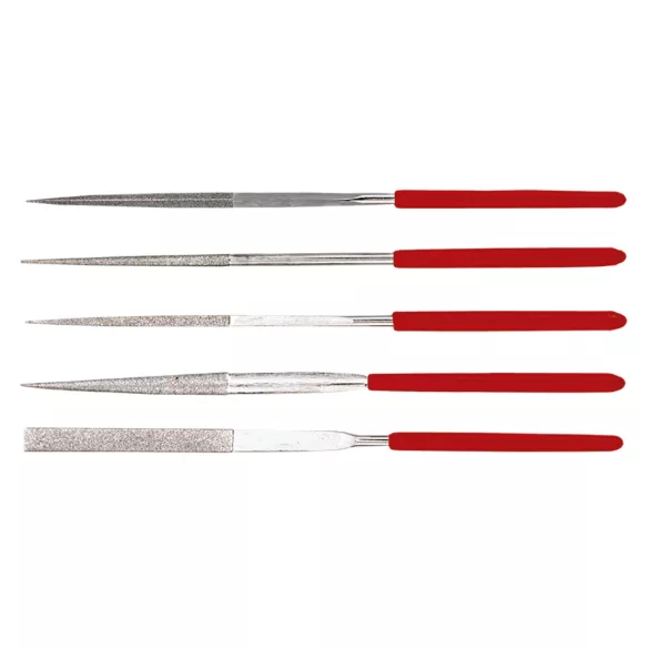 TOPEX Nadelfeilenset 5 Stk, DIAMANT 06A000