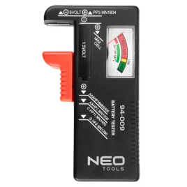 NEO TOOLS Akku- und Batterietester, 1,5-9V 94-009