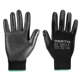   VERTO Arbeitshandschuh, Gartenhandschuh, PU-Beschichtung, 3131X, 10", atmungsaktive Oberseite 97H138