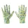VERTO Gartenhandschuhe, Nitrilbeschichtung, Blumenmuster, 4131X, 9", atmungsaktive Oberseite 97H142