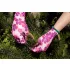 VERTO Gartenhandschuhe, Polyester, Blumenmuster, 8", KAT I. 97H147