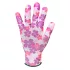 VERTO Gartenhandschuh, Polyester, Blumenmuster, 9", KAT I. 97H148