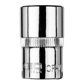   NEO TOOLS Steckschlüssel 17mm, 1/2", sechskant mit 25 Jahren Garantie 08-417