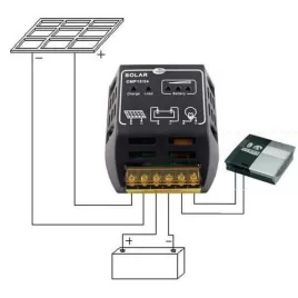 10A PWM Solarladeregler