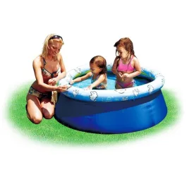 Ausmalbarer Pool mit Wachsmalstiften