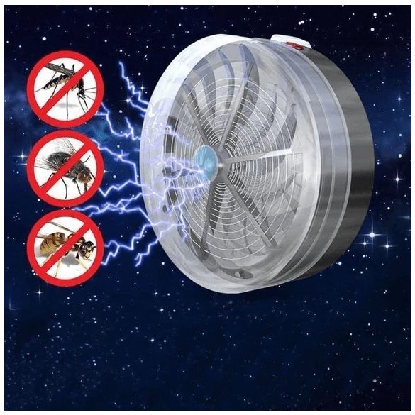 Solarbetriebene Insektenfalle