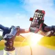 Telefonhalterung für Fahrrad und Motorrad