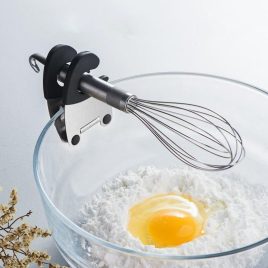 Behälterhalterung zum Anklippen an den Topf