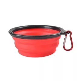 Latex tragbarer Futter- und Trinknapf für Hunde (350ML)