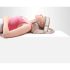 Klettverschluss, aufblasbares Physiotherapie-Nackenkissen