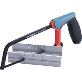 Extol Premium Metallbügelsäge mit Gehrungslade