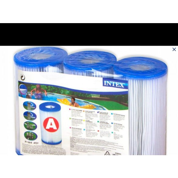 INTEX Typ A Filterpatrone, Dreierpack