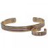 Wellys - Magnetisches Tricolor-Armband