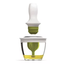 Silikon-Schmier-Set mit Pinsel