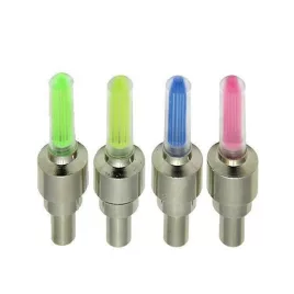 2 LED-Radlichter für Ventilkappen