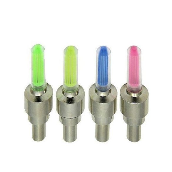 2 LED-Radlichter für Ventilkappen