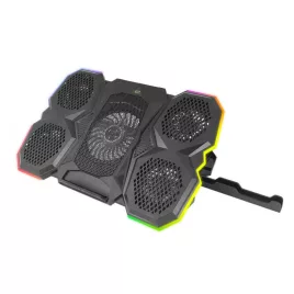   Esperanza RGB-beleuchteter Gaming-Laptop-Kühlständer mit Handyhalterung