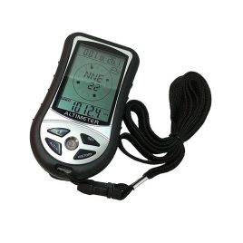   Barometer Luftdruckmesser Höhenmesser Altimeter digitale Kompass für Wanderer