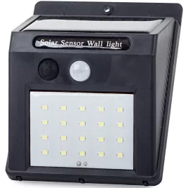   Solar-Wandleuchte für den Außenbereich mit Sensor, 20 SMD-LEDs
