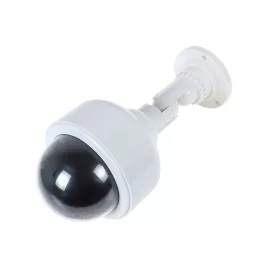 Überwachungskamera-Attrappe mit LED-Lampe