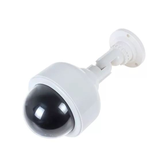 Überwachungskamera-Attrappe mit LED-Lampe