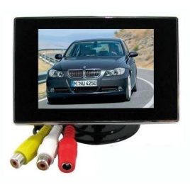   3,5" TFT LCD Mini-Monitor für Autos Rückfahrkamera Farbmonitor