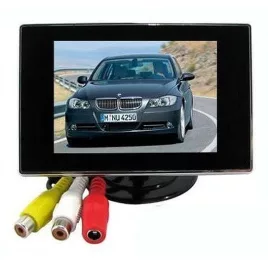   3,5" TFT LCD Mini-Monitor für Autos Rückfahrkamera Farbmonitor
