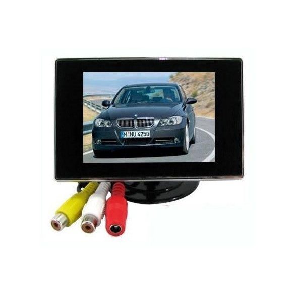3,5" TFT LCD Mini-Monitor für Autos Rückfahrkamera Farbmonitor