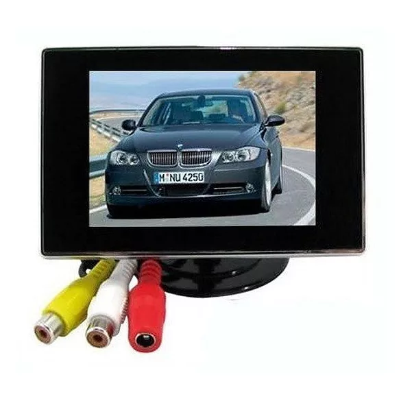 3,5" TFT LCD Mini-Monitor für Autos Rückfahrkamera Farbmonitor