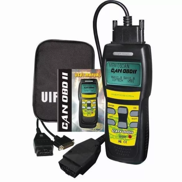 U581 Ungarischsprachiges Hand-Autodiagnose-Interface OBD OBD 2 Multiprotokoll-Fehlercodeleser
