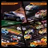 48-teiliges Rallye-Auto-Set für Kinder