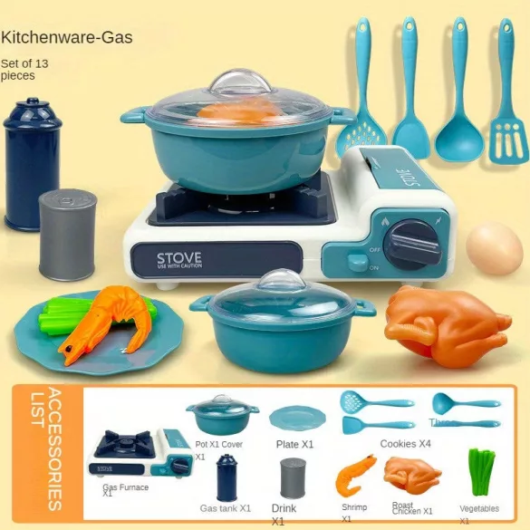 Kinder Koch- und Backspielset