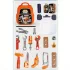 22-teiliges DIY-Set mit Rucksack