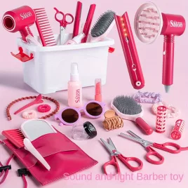 Salon Sound- und Lichteffekte Friseurspielset