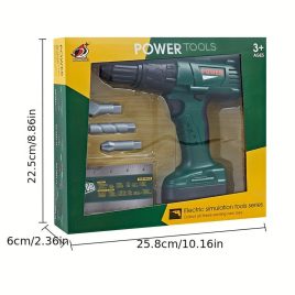Realistisches Elektrisches Bohrspiel-Set