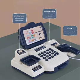 Spielkasse-Set mit Spielgeld und Kreditkarte