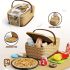 Spiel-Picknick-Set mit Burger, Pizza und Pommes