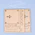 3D Holzpuzzle-Modellbausatz