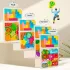 Buntes 3D Holzpuzzle - Lernspiel für Kinder, Fördert Intelligenz und Kreativität