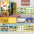 Sticker-Einlege-Aktivitätsbuch Puzzle-Spiel