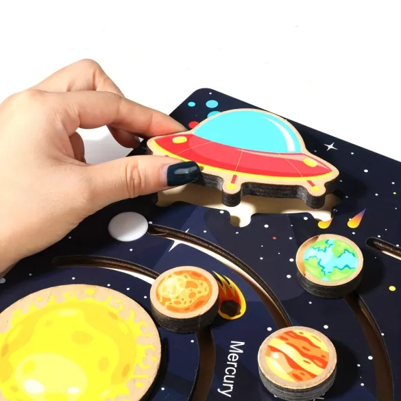 Sonnensystem, Planeten-Puzzle für Kinder