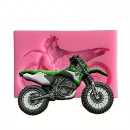 Motorradförmige Silikonform
