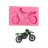 Motorradförmige Silikonform