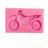 Motorradförmige Silikonform