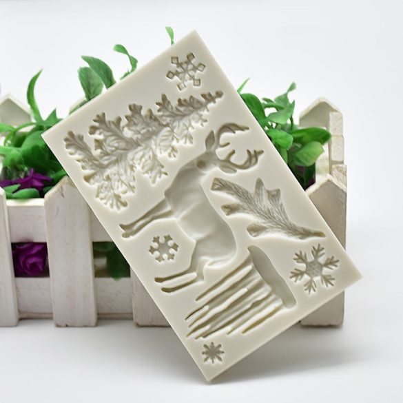 3D-Weihnachten Silikonform