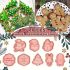 8-teiliges Weihnachtsplätzchen-Ausstecherset