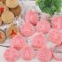 10-teiliges Festliches Weihnachtsgebäck- und Schokoladenform-Set
