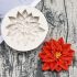 Weihnachtliche rote Blume Silikonform zum Backen und Dekorieren von Süßigkeiten