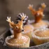 3D Weihnachtsrentier Silikonform für Tortendekoration und Konditorei