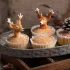 3D Weihnachtsrentier Silikonform für Tortendekoration und Konditorei